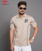 Triple seven men's polo