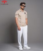 Triple seven men's polo (
