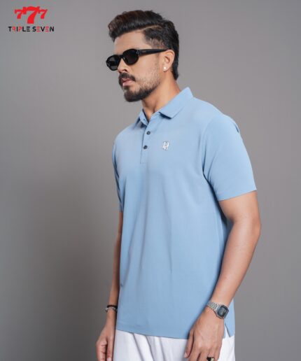 triple seven men's polo